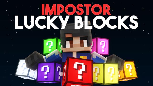 Thumbnail of the Minecraft Bedrock Marketplace product Impostor Lucky Blocks created by Podcrash.