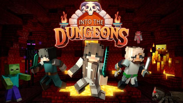 Thumbnail of the Minecraft Bedrock Marketplace product Into the Dungeons created by Podcrash.