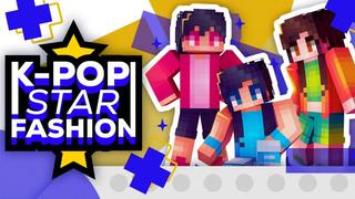 Thumbnail of the Minecraft Bedrock Marketplace product K-POP Star Fashion created by Podcrash.