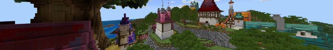 Panorama of the Minecraft Bedrock Marketplace product Magical Bakery (More Food!) created by Podcrash.