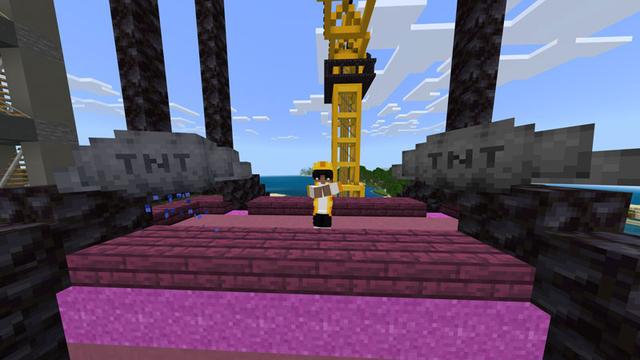 Screenshot of the Minecraft Bedrock Marketplace product Mega TNT Update! created by Podcrash.