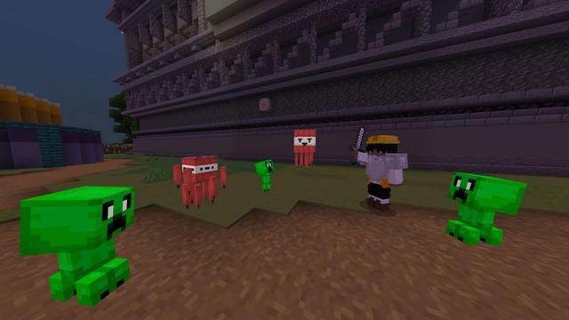 Screenshot of the Minecraft Bedrock Marketplace product Mega TNT Update! created by Podcrash.