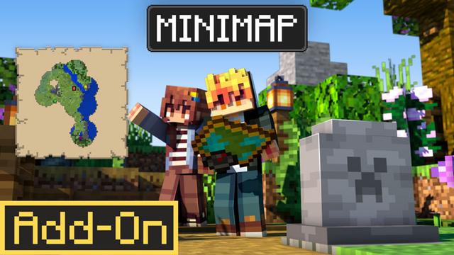 Thumbnail of the Minecraft Bedrock Marketplace product Minimap created by Podcrash.