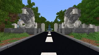 Screenshot of the Minecraft Bedrock Marketplace product Modern Mansion Roleplay created by Podcrash.