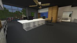 Screenshot of the Minecraft Bedrock Marketplace product Modern Mansion Roleplay created by Podcrash.