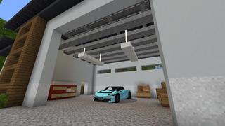 Screenshot of the Minecraft Bedrock Marketplace product Modern Mansion Roleplay created by Podcrash.