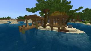 Screenshot of the Minecraft Bedrock Marketplace product Modern Mansion Roleplay created by Podcrash.
