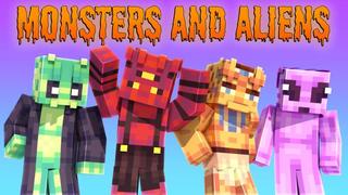 Thumbnail of the Minecraft Bedrock Marketplace product Monsters and Aliens created by Podcrash.