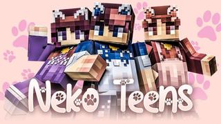 Thumbnail of the Minecraft Bedrock Marketplace product Neko Teens created by Podcrash.