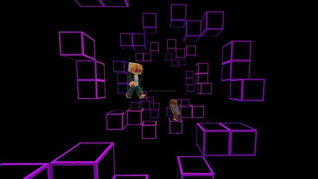 Screenshot of the Minecraft Bedrock Marketplace product Neon Parkour created by Podcrash.