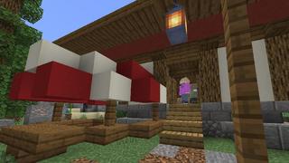 Screenshot of the Minecraft Bedrock Marketplace product Original Race for the Wool created by Podcrash.