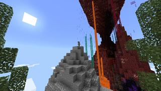 Screenshot of the Minecraft Bedrock Marketplace product Original Race for the Wool created by Podcrash.