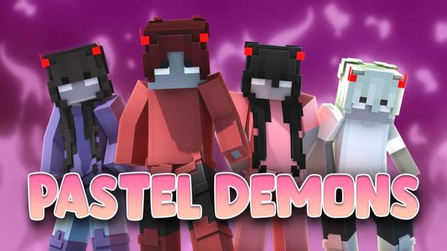 Thumbnail of the Minecraft Bedrock Marketplace product Pastel Demons created by Podcrash.