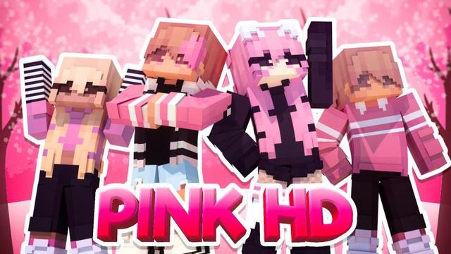 Thumbnail of the Minecraft Bedrock Marketplace product Pink HD created by Podcrash.