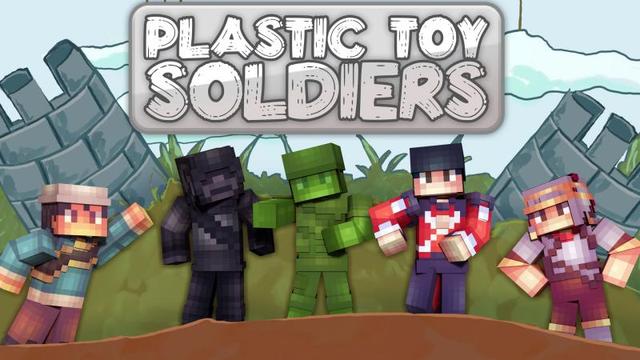 Thumbnail of the Minecraft Bedrock Marketplace product Plastic Toy Soldiers created by Podcrash.