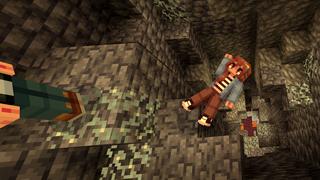 Screenshot of the Minecraft Bedrock Marketplace product Podcrash Parkour Challenge created by Podcrash.