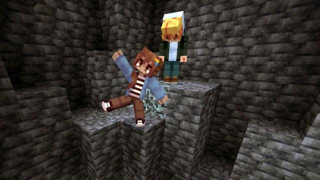 Screenshot of the Minecraft Bedrock Marketplace product Podcrash Parkour Challenge created by Podcrash.