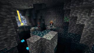 Screenshot of the Minecraft Bedrock Marketplace product Podcrash Parkour Challenge created by Podcrash.