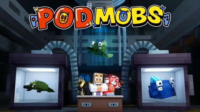Thumbnail of the Minecraft Bedrock Marketplace product PodMobs created by Podcrash.