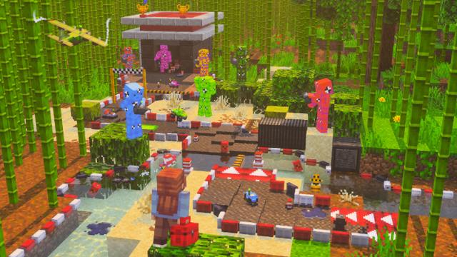 Screenshot of the Minecraft Bedrock Marketplace product RC Toys created by Podcrash.