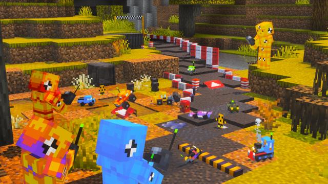 Screenshot of the Minecraft Bedrock Marketplace product RC Toys created by Podcrash.