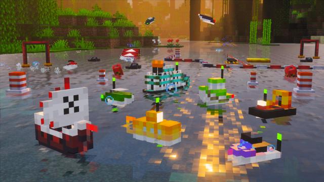 Screenshot of the Minecraft Bedrock Marketplace product RC Toys created by Podcrash.
