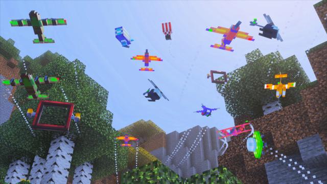 Screenshot of the Minecraft Bedrock Marketplace product RC Toys created by Podcrash.