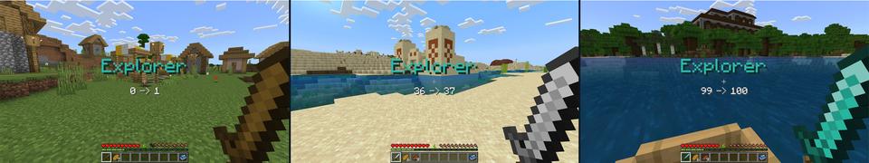 Panorama of the Minecraft Bedrock Marketplace product RPG Skills created by Podcrash.