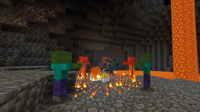 Screenshot of the Minecraft Bedrock Marketplace product RPG Skills created by Podcrash.