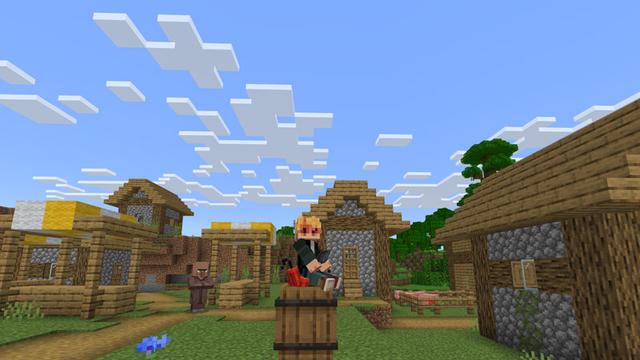 Screenshot of the Minecraft Bedrock Marketplace product RPG Skills created by Podcrash.