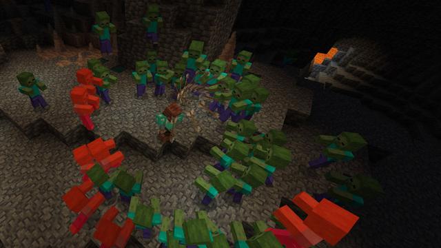 Screenshot of the Minecraft Bedrock Marketplace product RPG Skills created by Podcrash.
