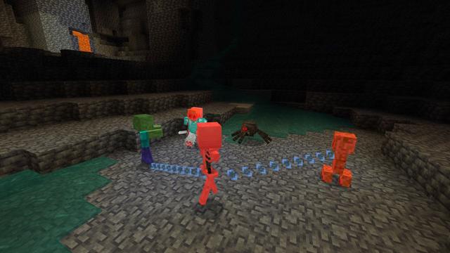 Screenshot of the Minecraft Bedrock Marketplace product RPG Skills created by Podcrash.
