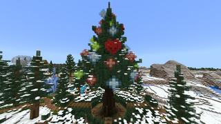 Screenshot of the Minecraft Bedrock Marketplace product Santa's Workshop created by Podcrash.