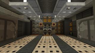 Screenshot of the Minecraft Bedrock Marketplace product Secret Underground Base created by Podcrash.