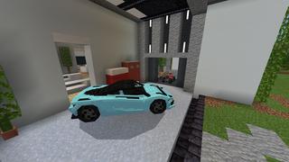 Screenshot of the Minecraft Bedrock Marketplace product Secret Underground Base created by Podcrash.