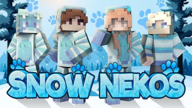 Thumbnail of the Minecraft Bedrock Marketplace product Snow Nekos created by Podcrash.