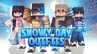 Thumbnail of the Minecraft Bedrock Marketplace product Snowy Day Outfits created by Podcrash.