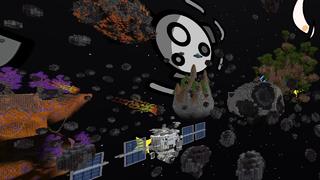 Screenshot of the Minecraft Bedrock Marketplace product Space Station Skyblock created by Podcrash.