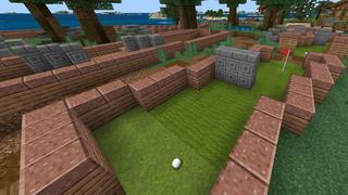 Screenshot of the Minecraft Bedrock Marketplace product Summer Camp Vacation created by Podcrash.