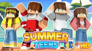 Thumbnail of the Minecraft Bedrock Marketplace product Summer Teens HD created by Podcrash.