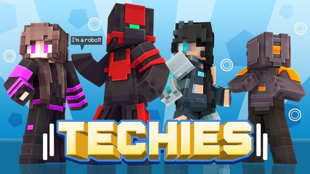 Thumbnail of the Minecraft Bedrock Marketplace product Techies created by Podcrash.