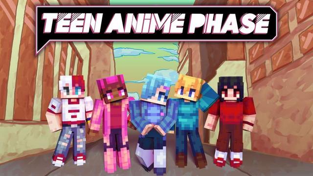 Thumbnail of the Minecraft Bedrock Marketplace product Teen Anime Phase created by Podcrash.