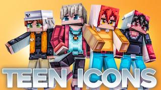 Thumbnail of the Minecraft Bedrock Marketplace product Teen Icons HD created by Podcrash.