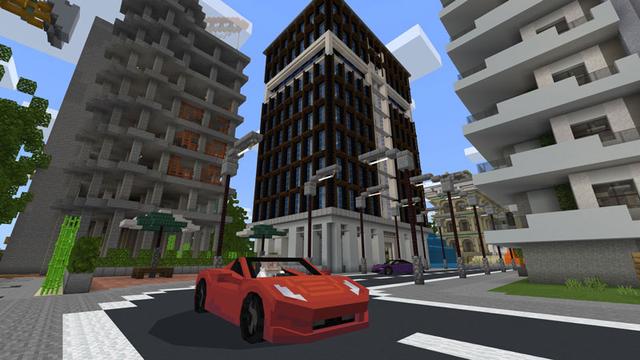Screenshot of the Minecraft Bedrock Marketplace product TNT Expansion created by Podcrash.