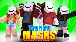 Thumbnail of the Minecraft Bedrock Marketplace product Trendy Masks created by Podcrash.