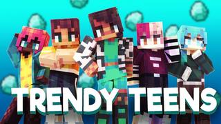 Thumbnail of the Minecraft Bedrock Marketplace product Trendy Teens created by Podcrash.