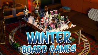 Thumbnail of the Minecraft Bedrock Marketplace product Winter Board Games created by Podcrash.