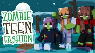 Thumbnail of the Minecraft Bedrock Marketplace product Zombie Teen Fashion created by Podcrash.
