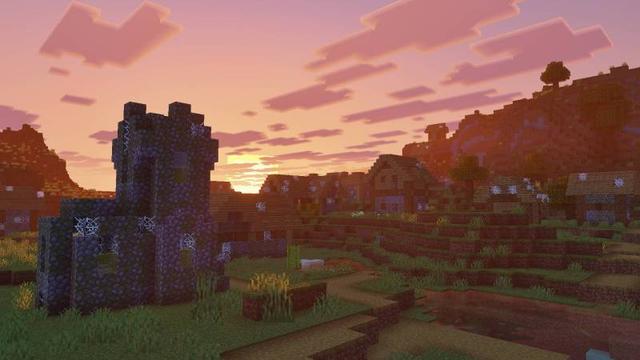 Screenshot of the Minecraft Bedrock Marketplace product Luminous Dreams v1.1 created by Poggy.