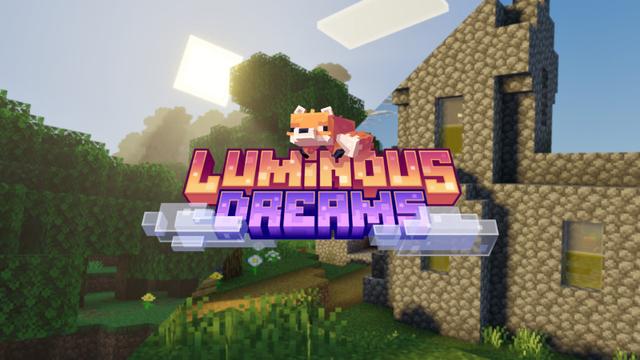 Thumbnail of the Minecraft Bedrock Marketplace product Luminous Dreams created by Poggy.